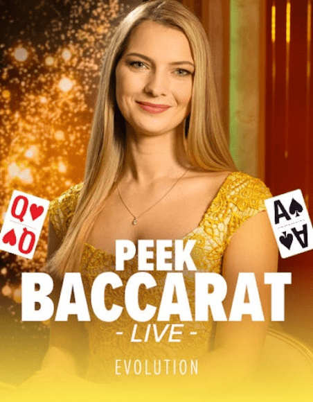 live casino peek baccarat image min