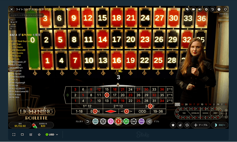 roulette ranking lightning playing01 min